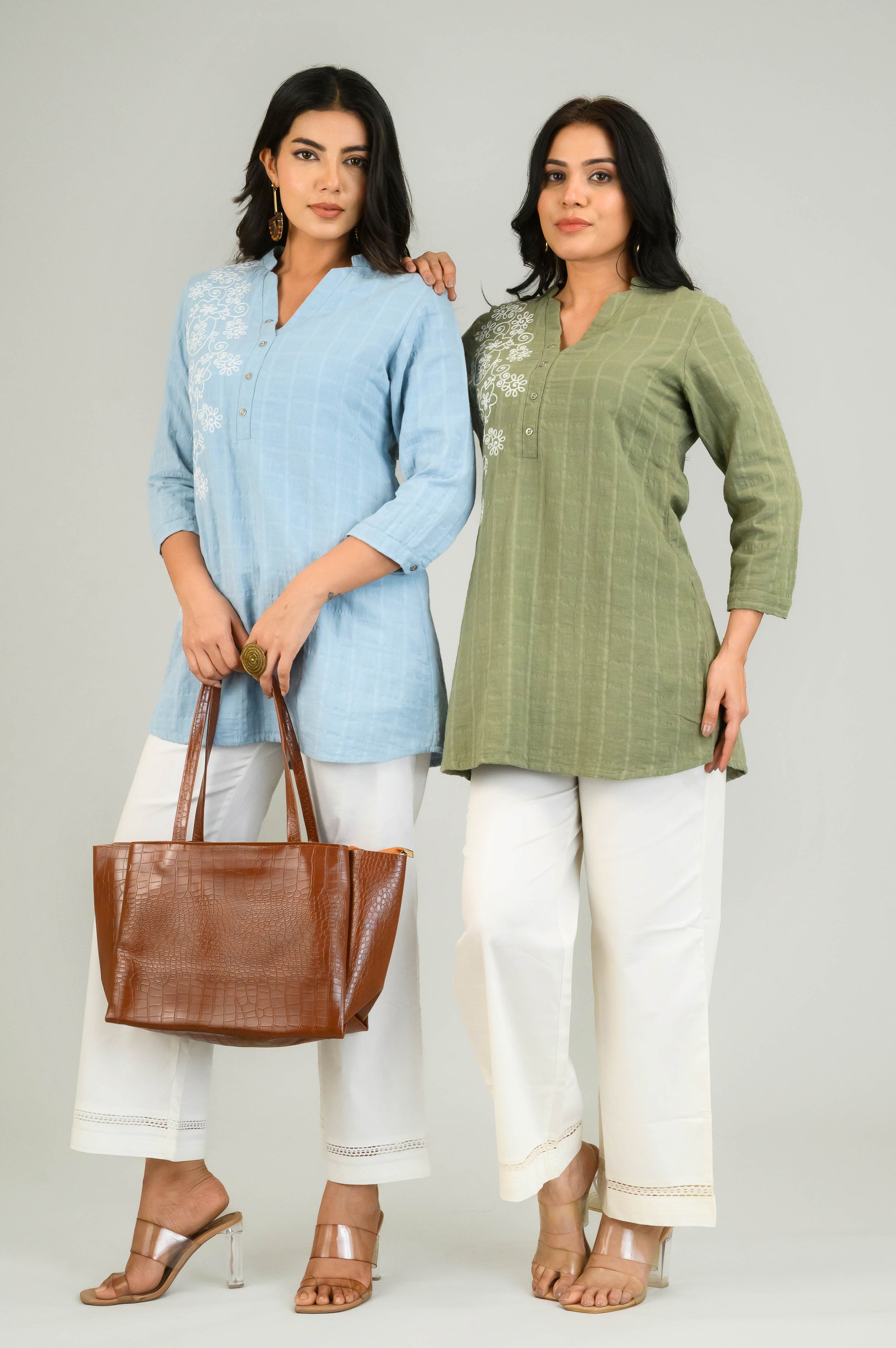 Product Carousel Image 1: Effortlessly Refined Top