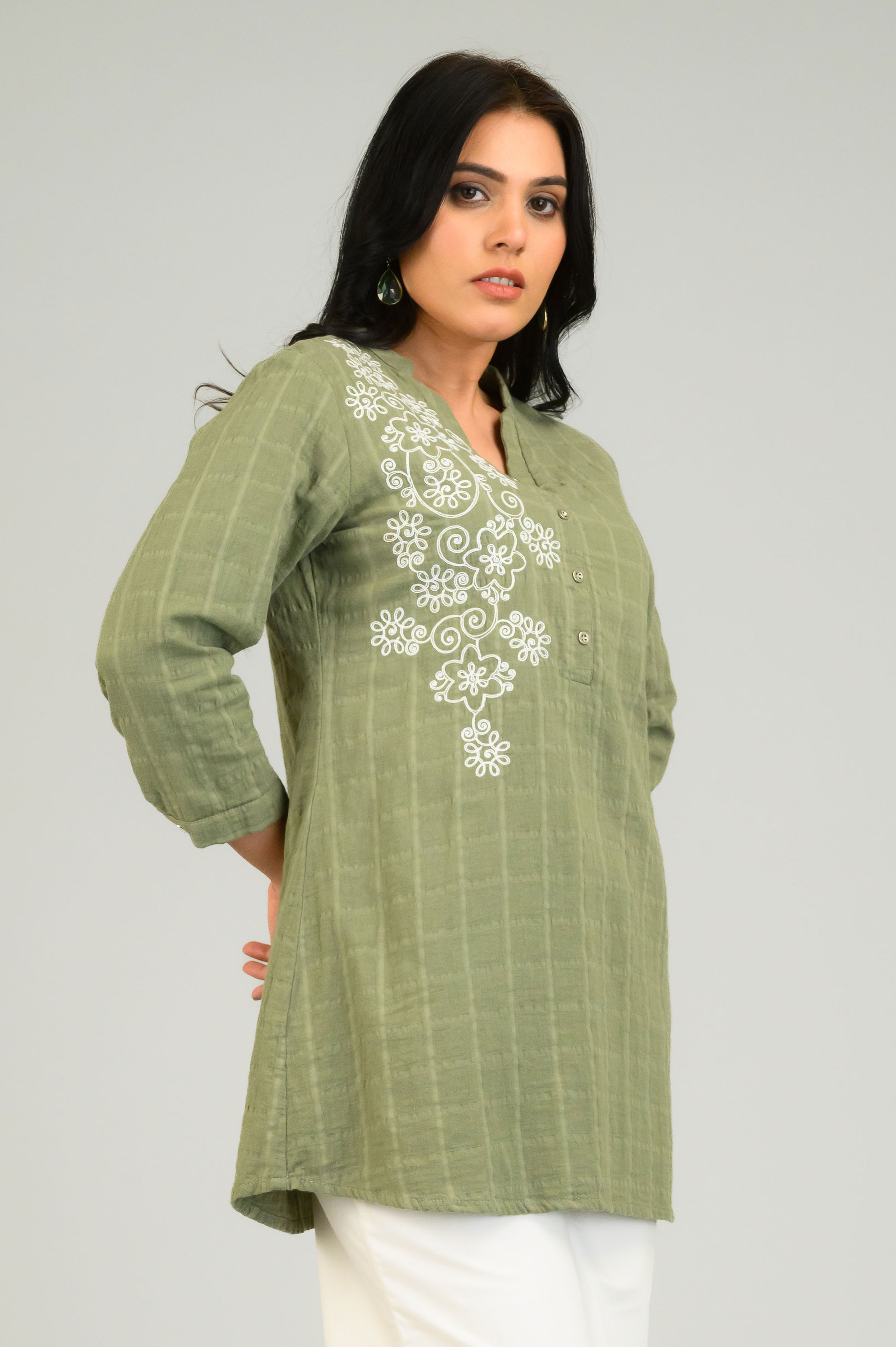 Product Carousel Image 8: Effortlessly Refined Top