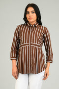Product Carousel Image 6: Bold Stripes & Strong Impression Top