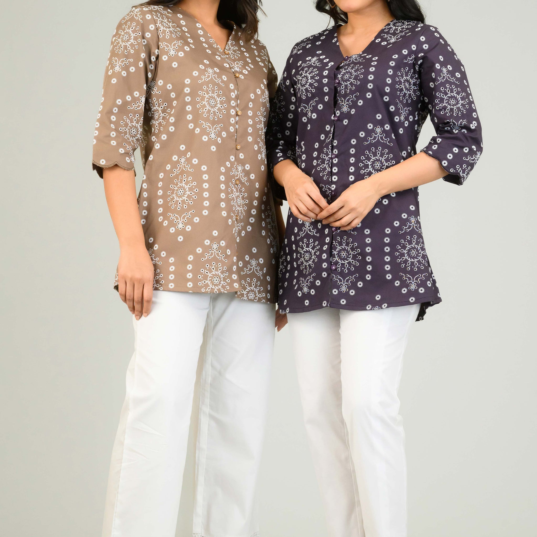 Artistry in Texture Top - Etiquette Apparel 