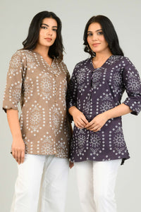 Artistry in Texture Top - Etiquette Apparel