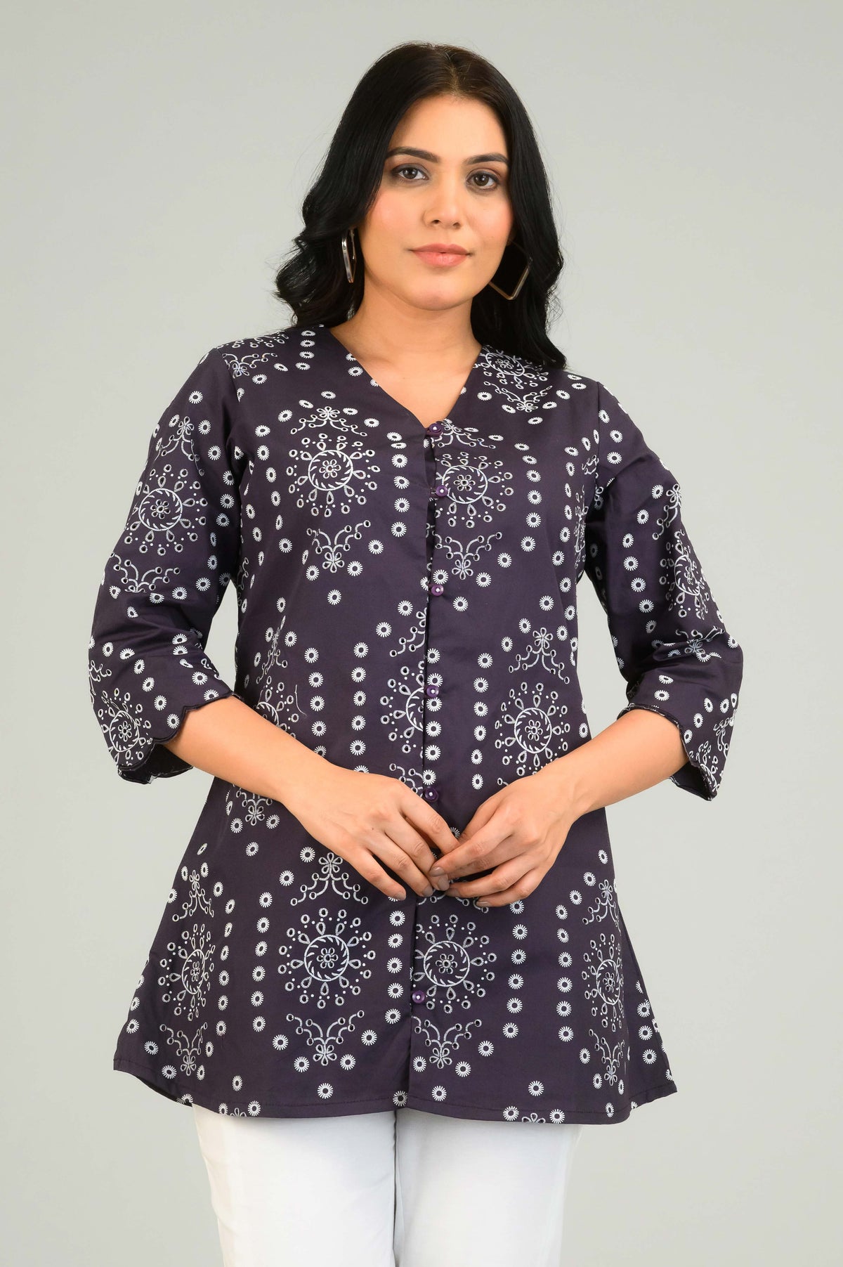 Artistry in Texture Top - Etiquette Apparel