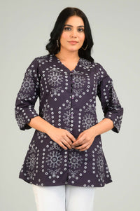 Artistry in Texture Top - Etiquette Apparel