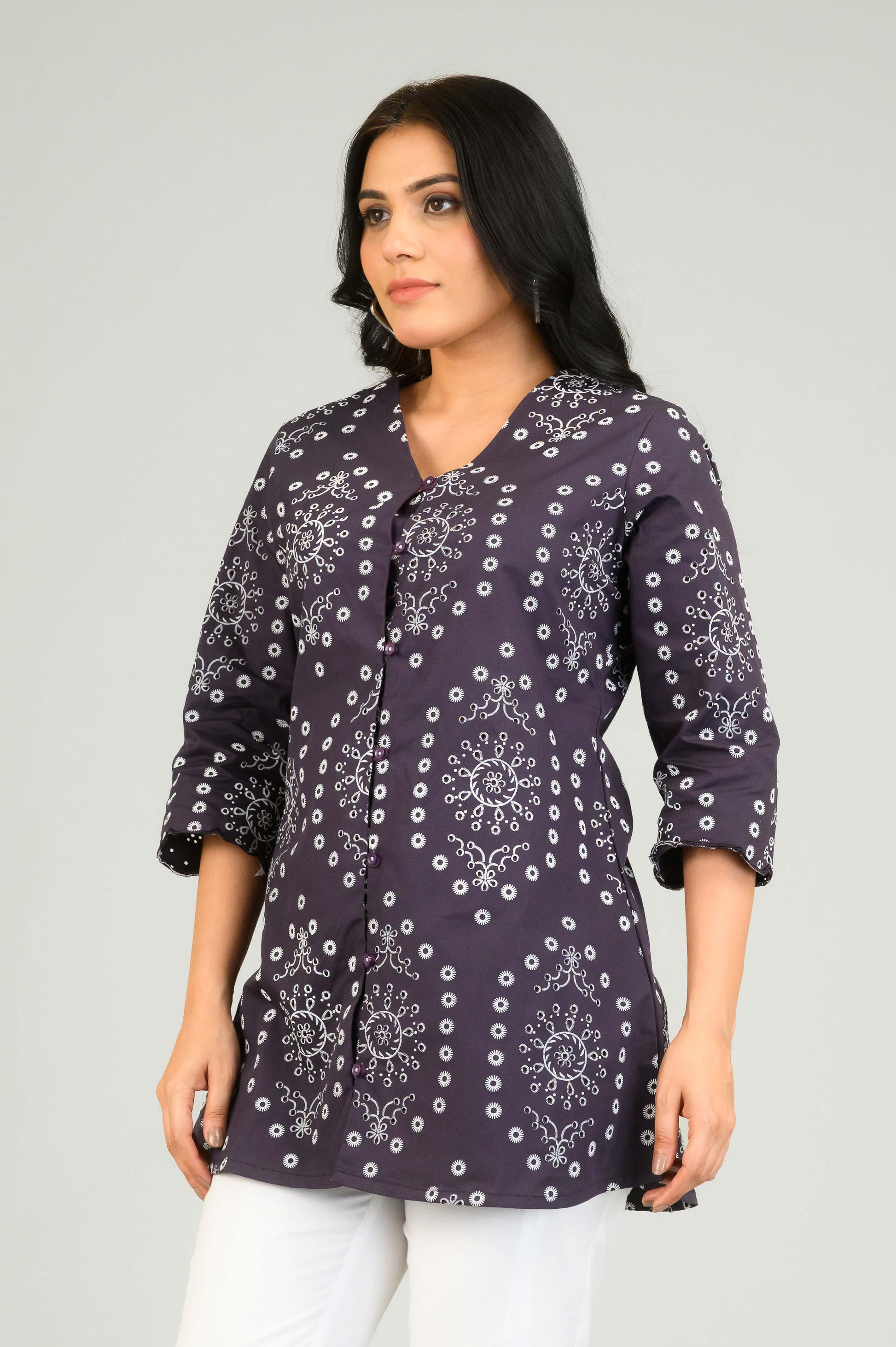 Product Carousel Image 8: Artistry in Texture Top