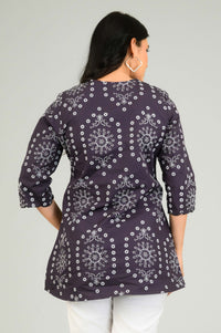 Artistry in Texture Top - Etiquette Apparel