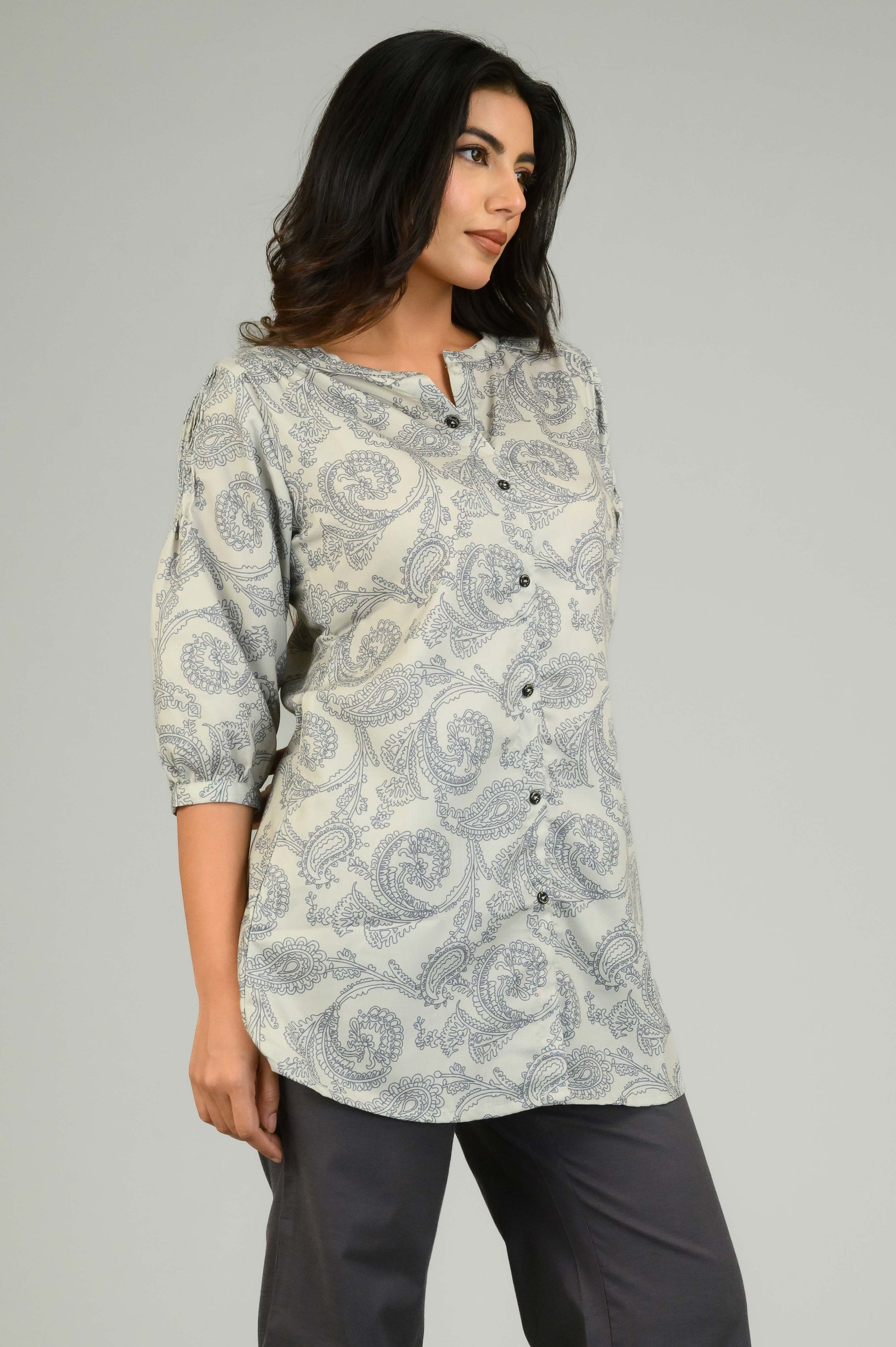 Product Carousel Image 3: Paisley Grace Top