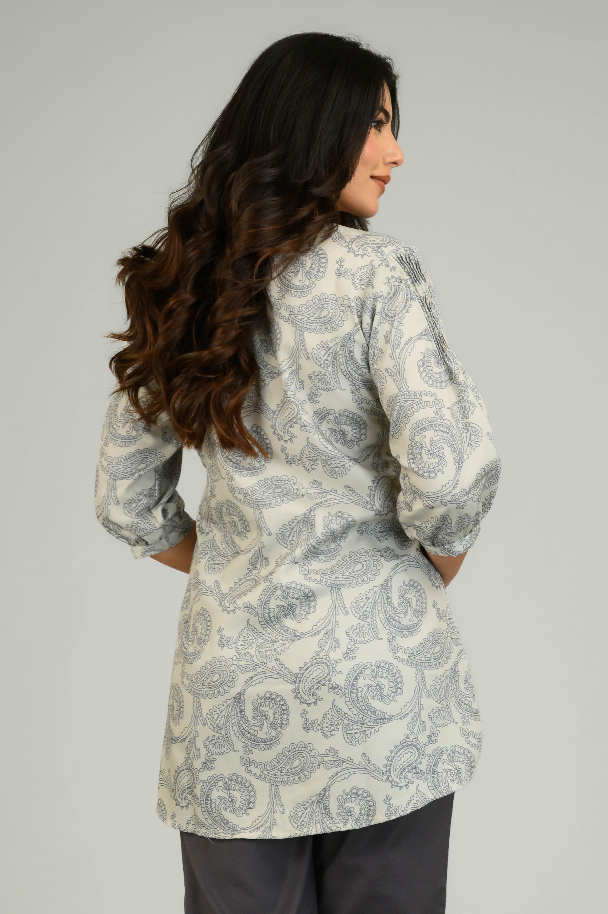 Product Carousel Image 4: Paisley Grace Top