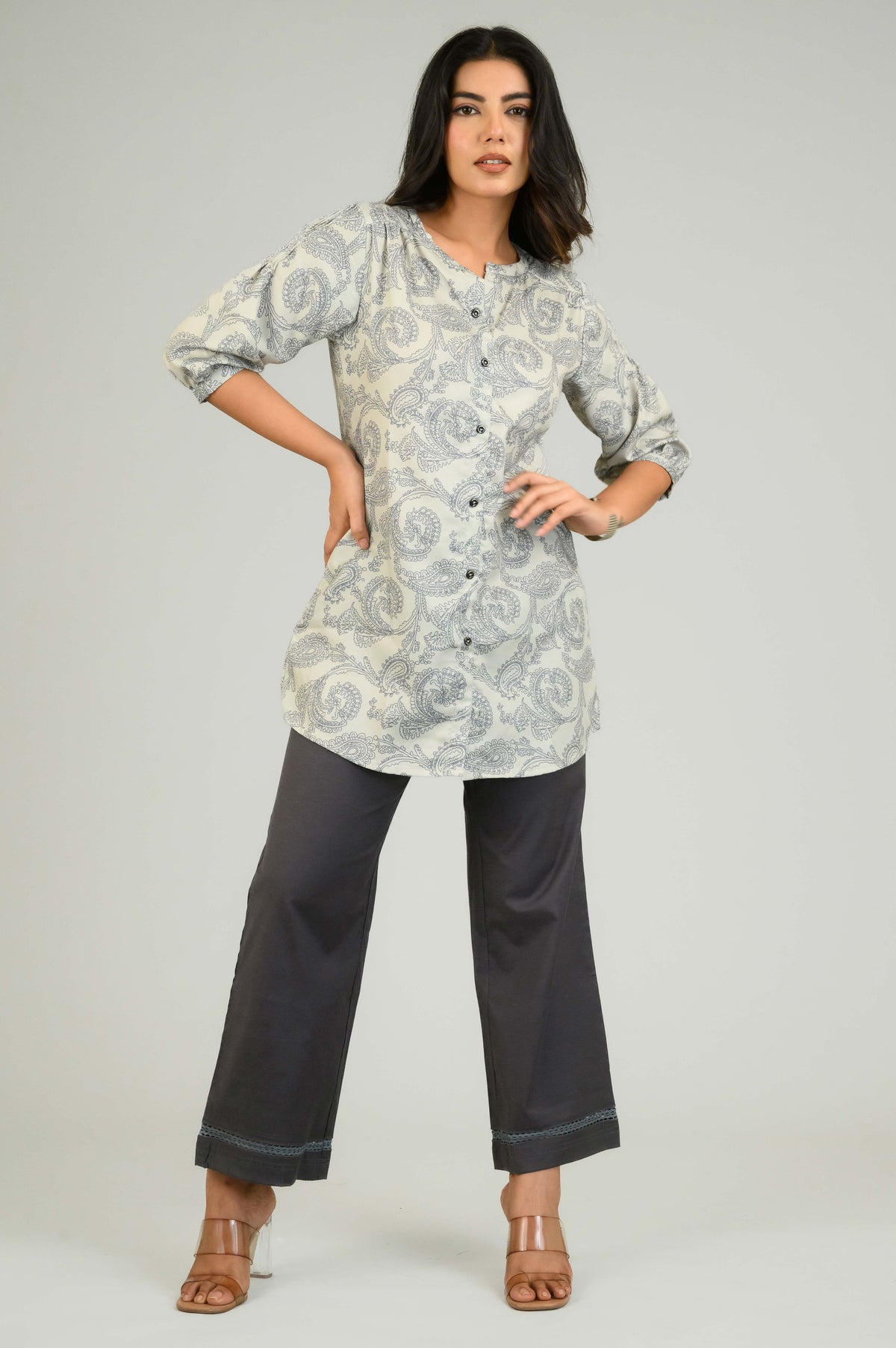 Paisley Grace Top - Etiquette Apparel