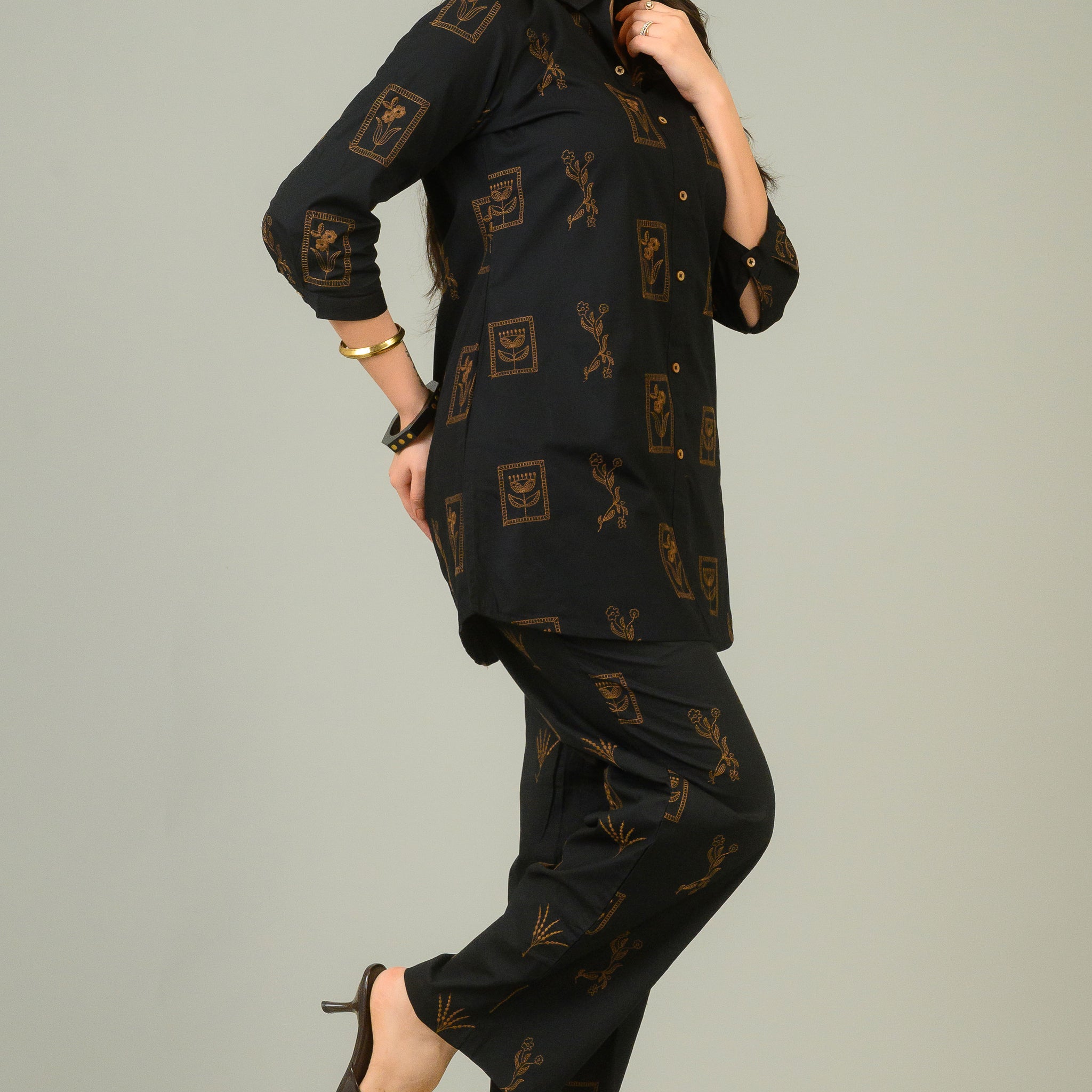 All Eyes on Embroidery Co-ord Set