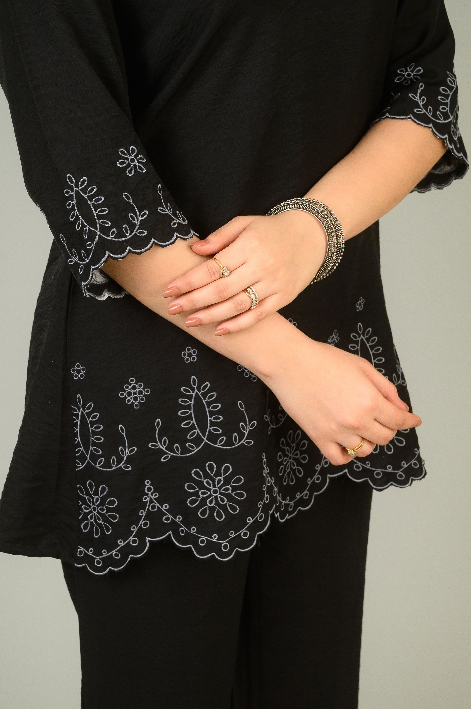 Product Carousel Image 3: Shine with Subtle Glam Co-ord Set