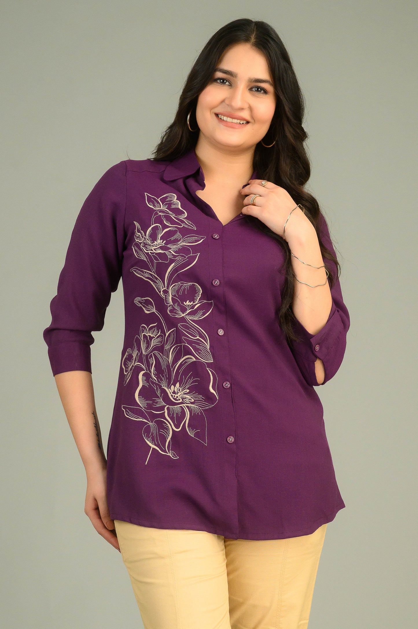 Blooming Warmth Top - Etiquette Apparel