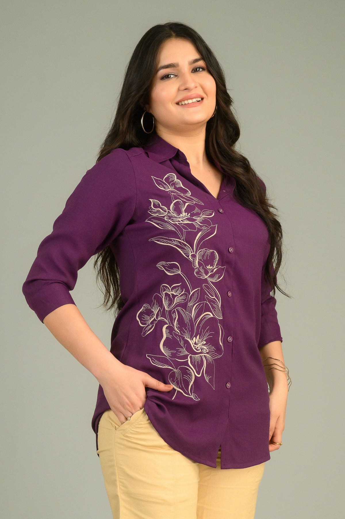 Blooming Warmth Top - Etiquette Apparel