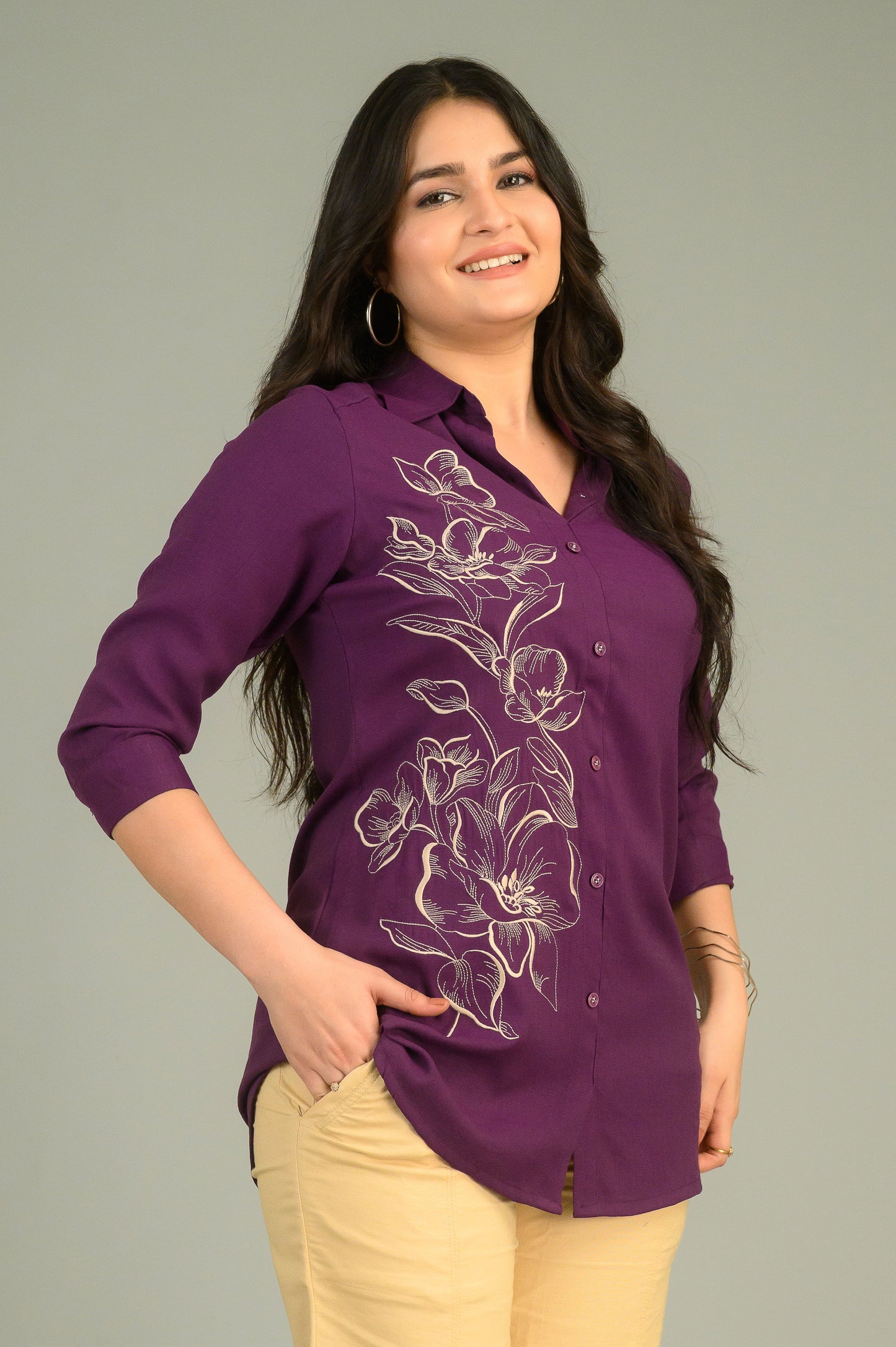 Blooming Warmth Top - Etiquette Apparel