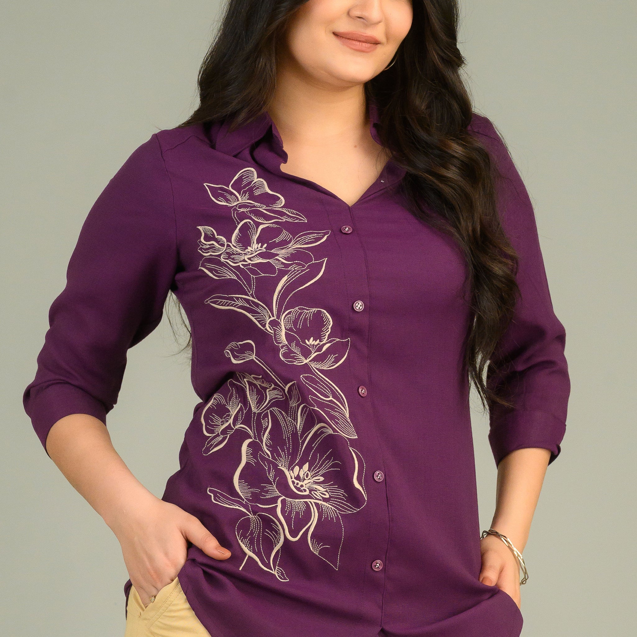 Blooming Warmth Top - Etiquette Apparel 