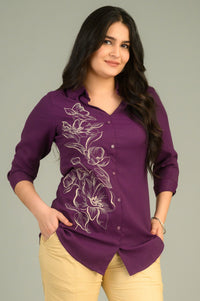Blooming Warmth Top - Etiquette Apparel