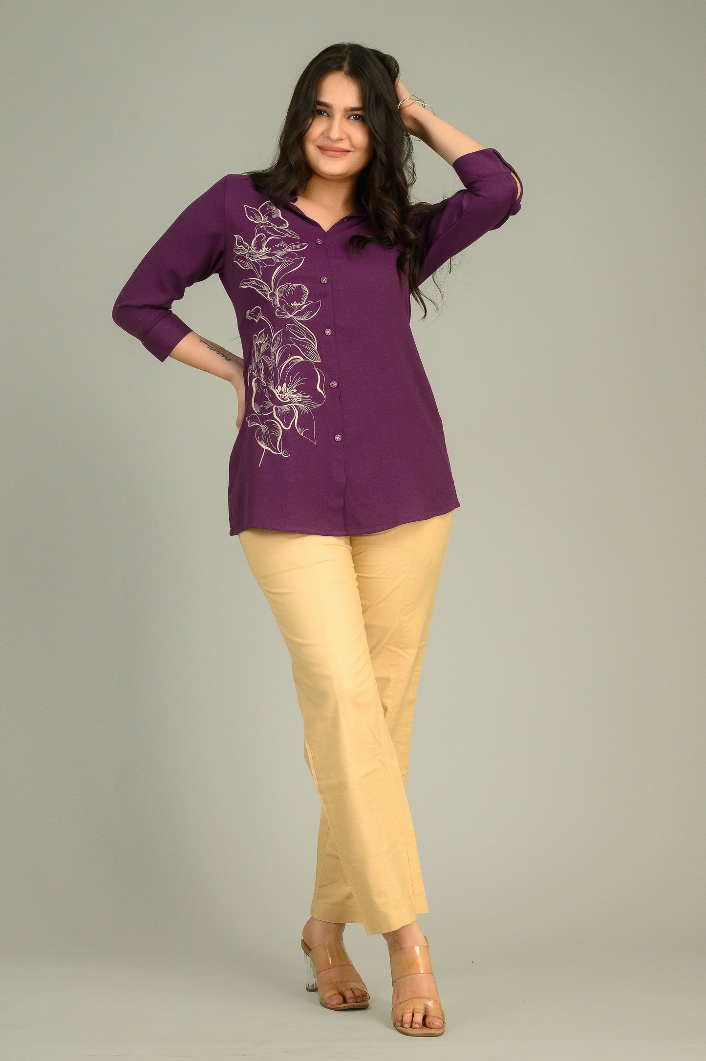Blooming Warmth Top - Etiquette Apparel