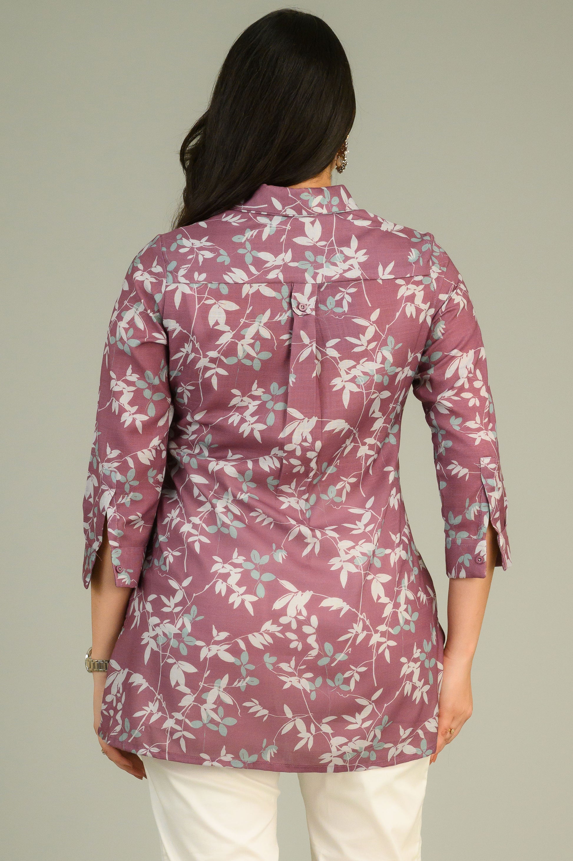 Product Carousel Image 8: Multi Floral Frenzy Top