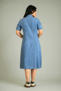 Product Carousel Image 8: The Cinched Denim Dress