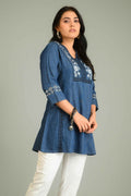 Product Carousel Image 9: Denim with a Dash Top