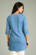 Product Carousel Image 4: Denim with a Dash Top
