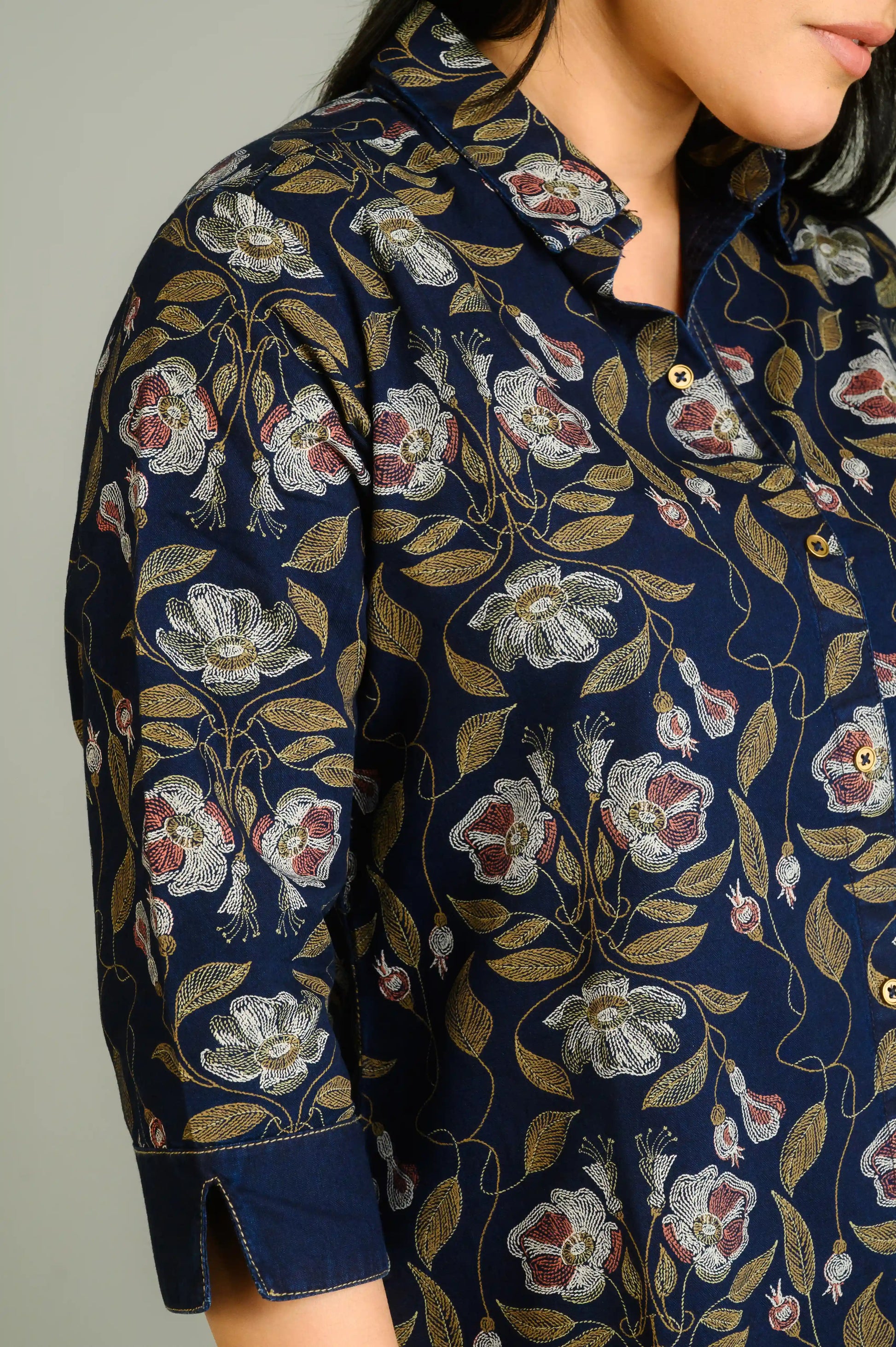 Product Carousel Image 4: Denim Playdate Top