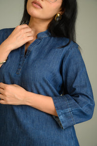 The Denim Staple Top - Etiquette Apparel