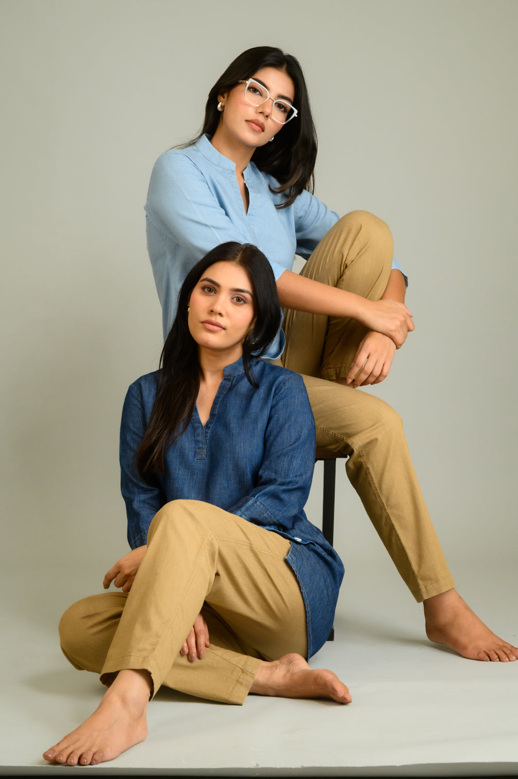 Product Carousel Image 8: The Denim Staple Top