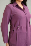 Product Carousel Image 1: Tie-Up Luxe Co-Ord Set