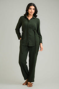Tie-Up Luxe Co-Ord Set - Etiquette Apparel