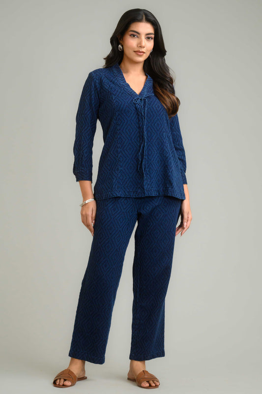 Textured Modern Edge Co-Ord Set - Etiquette Apparel