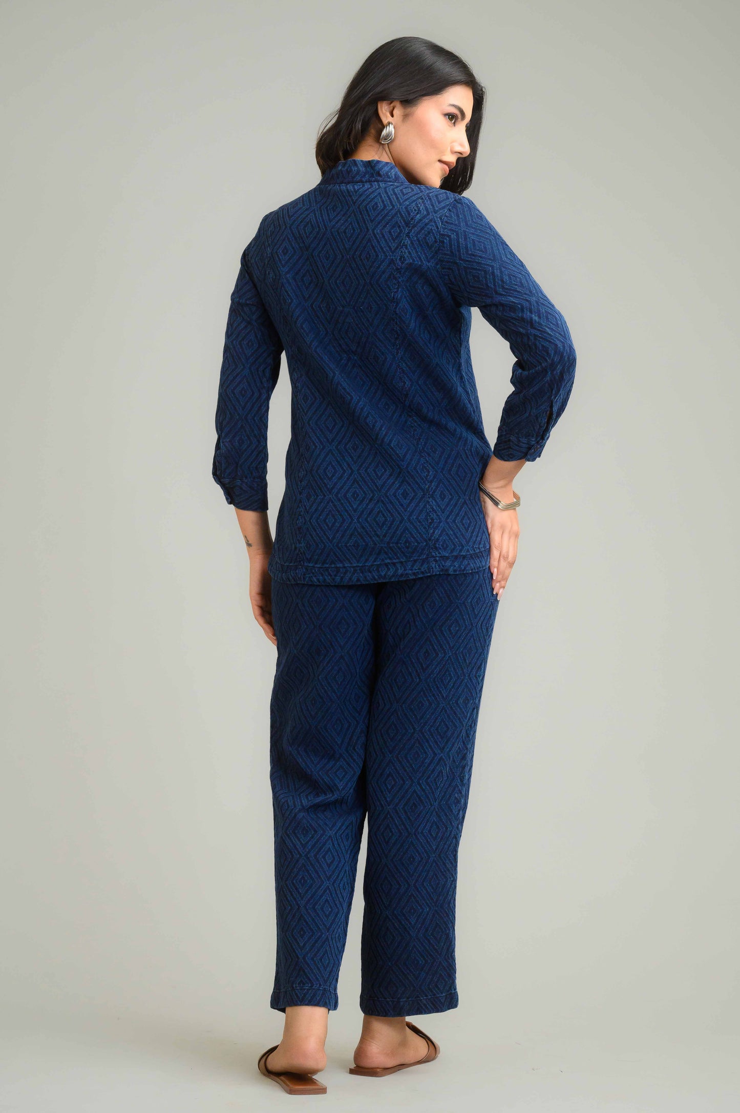 Textured Modern Edge Co-Ord Set - Etiquette Apparel
