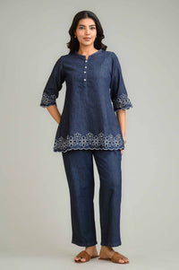 Black is New Blue Co-ord Set - Etiquette Apparel