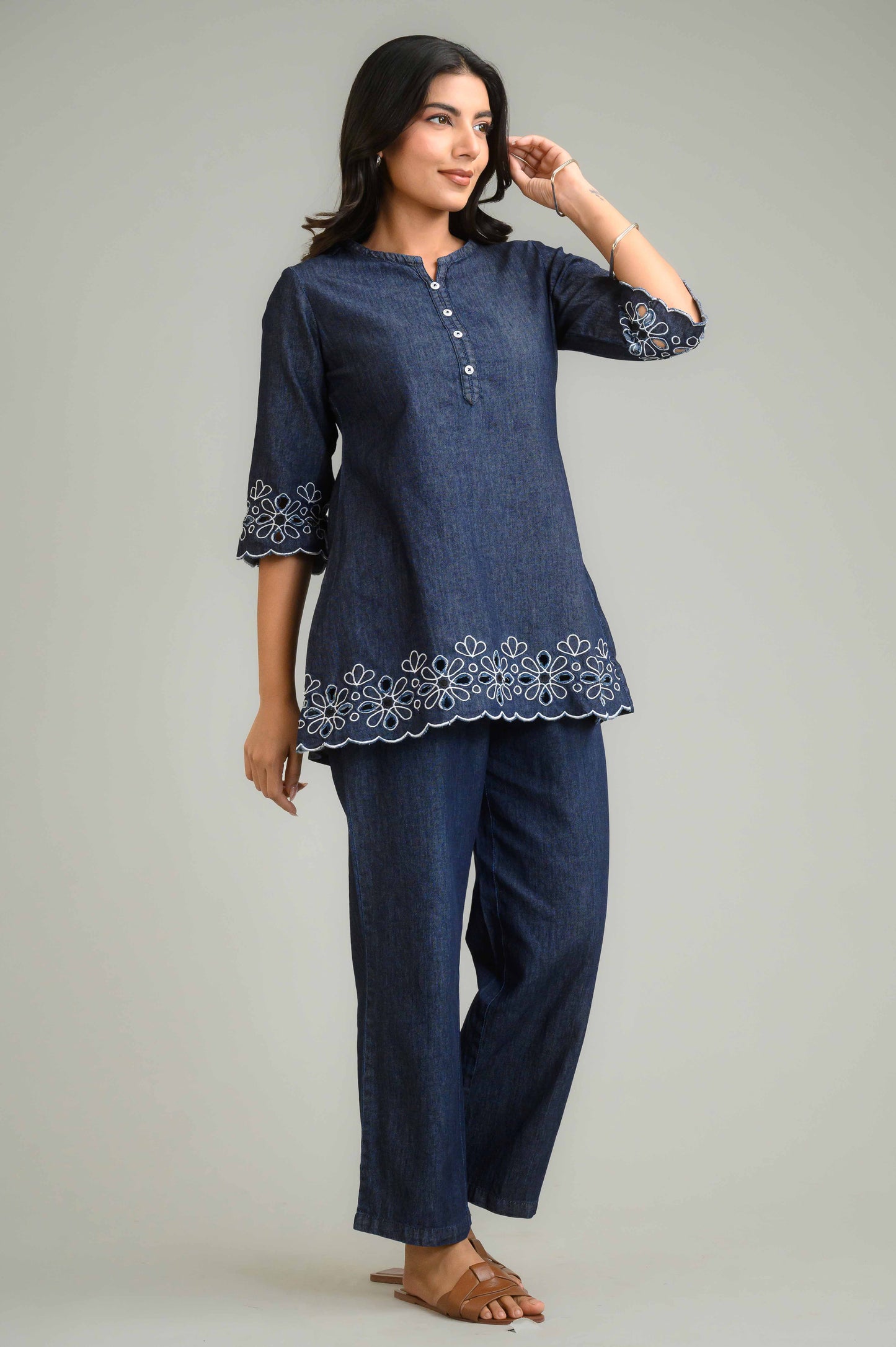 Black is New Blue Co-ord Set - Etiquette Apparel
