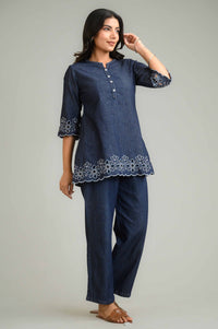 Black is New Blue Co-ord Set - Etiquette Apparel
