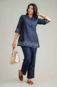 Black is New Blue Co-ord Set - Etiquette Apparel