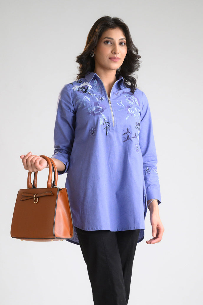 Luxe in Bloom Short Top - Etiquette Apparel