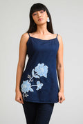 Product Carousel Image 2: Easy Tie Up Denim Top