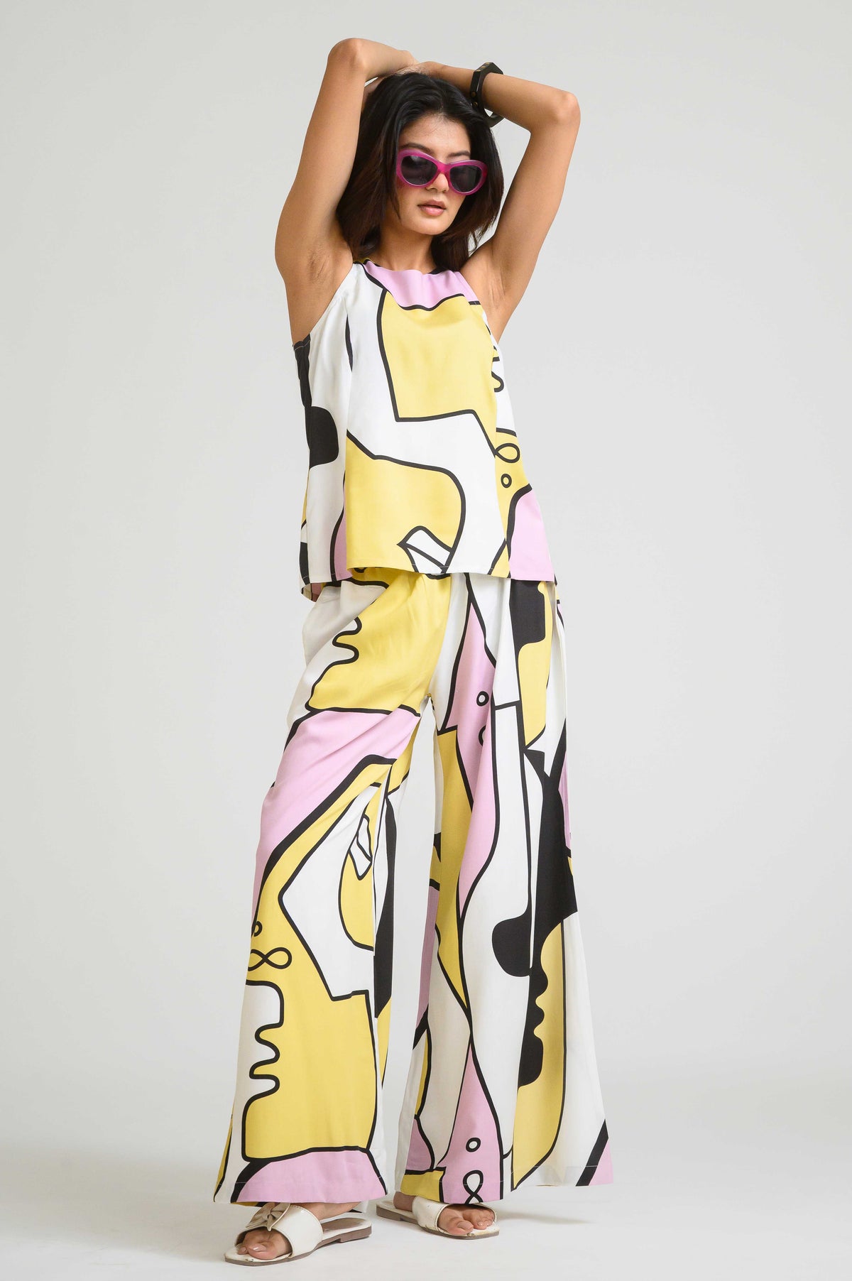 Picasso-Inspired Co-Ord Set - Etiquette Apparel