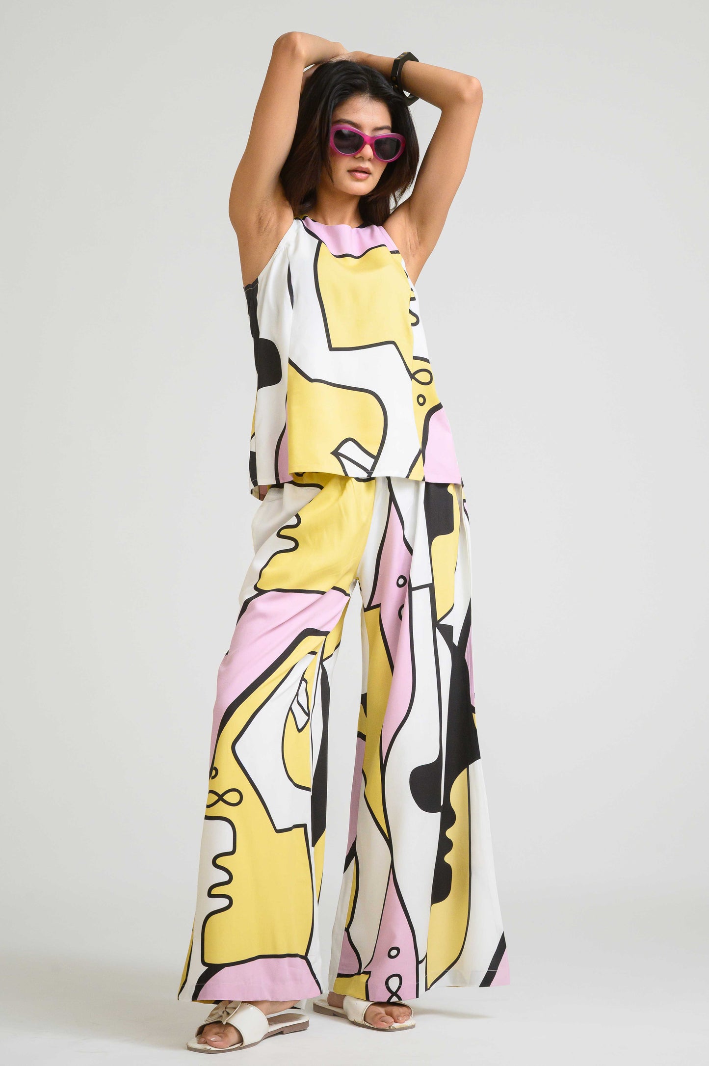 Picasso-Inspired Co-Ord Set - Etiquette Apparel