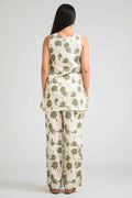 Product Carousel Image 10: Modern Floral Sleeveless Co-Ord Set