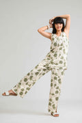 Product Carousel Image 8: Modern Floral Sleeveless Co-Ord Set