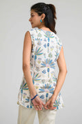 Product Carousel Image 4: Tropical Rain Forest Sleeveless Top
