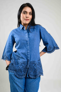 Bold Contrast Modern Edge Top - Etiquette Apparel