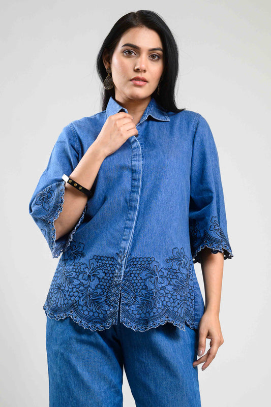 Bold Contrast Modern Edge Top - Etiquette Apparel