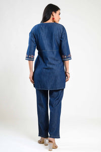 Sindhi Taka Embroidered Co-ord Set - Etiquette Apparel