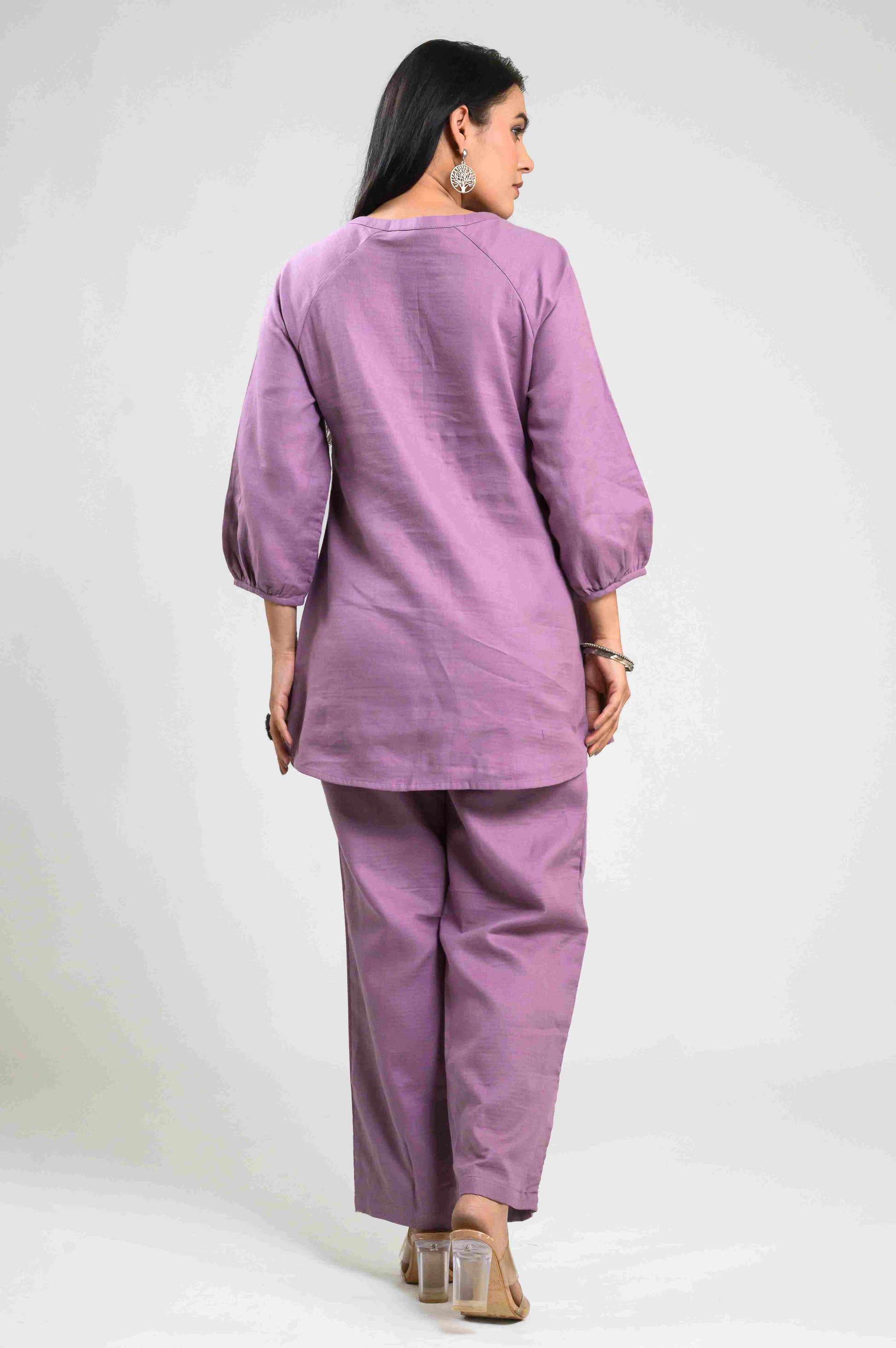 Product Carousel Image 6: Whispers of Purple Co-ord Set