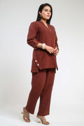 Product Carousel Image 3: Cotton luxe Classy Co-ord Set