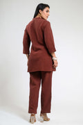 Product Carousel Image 4: Cotton luxe Classy Co-ord Set