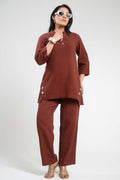 Product Carousel Image 2: Cotton luxe Classy Co-ord Set