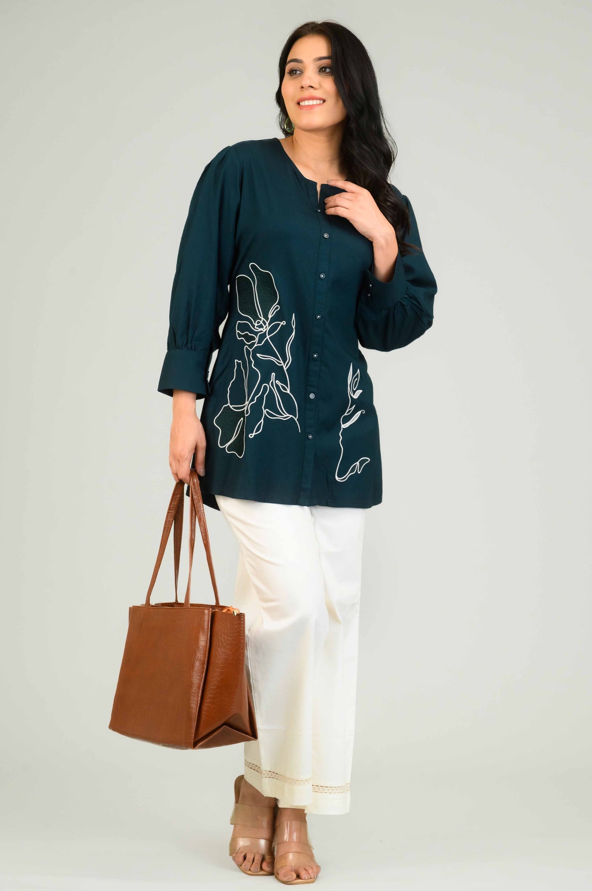 Subtle Edge top - Etiquette Apparel